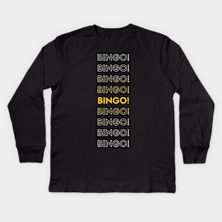 Bingo! Kids Long Sleeve T-Shirt